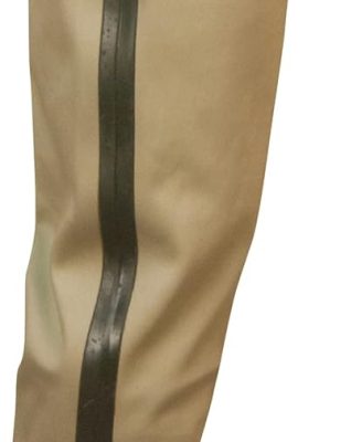 FROGG TOGGS Bull Frogg 3-ply PVC Canvas Waterproof Fishing Bootfoot Hip Wader for Fishing, Cleated or Felt